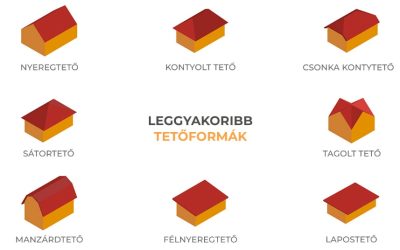 Milyen típusú tetők vannak?